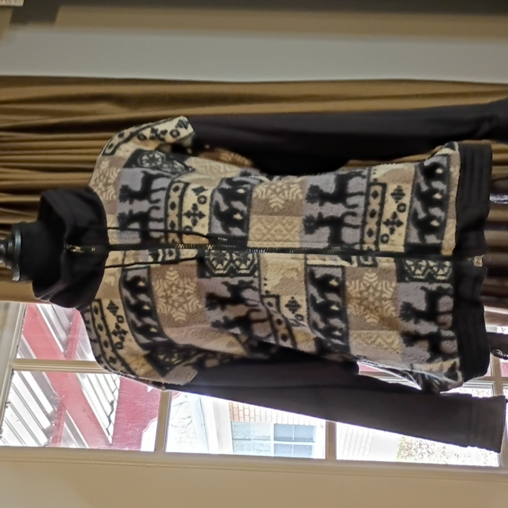 Vintage Cabin Core Patterned Jacket By Active Stuff
